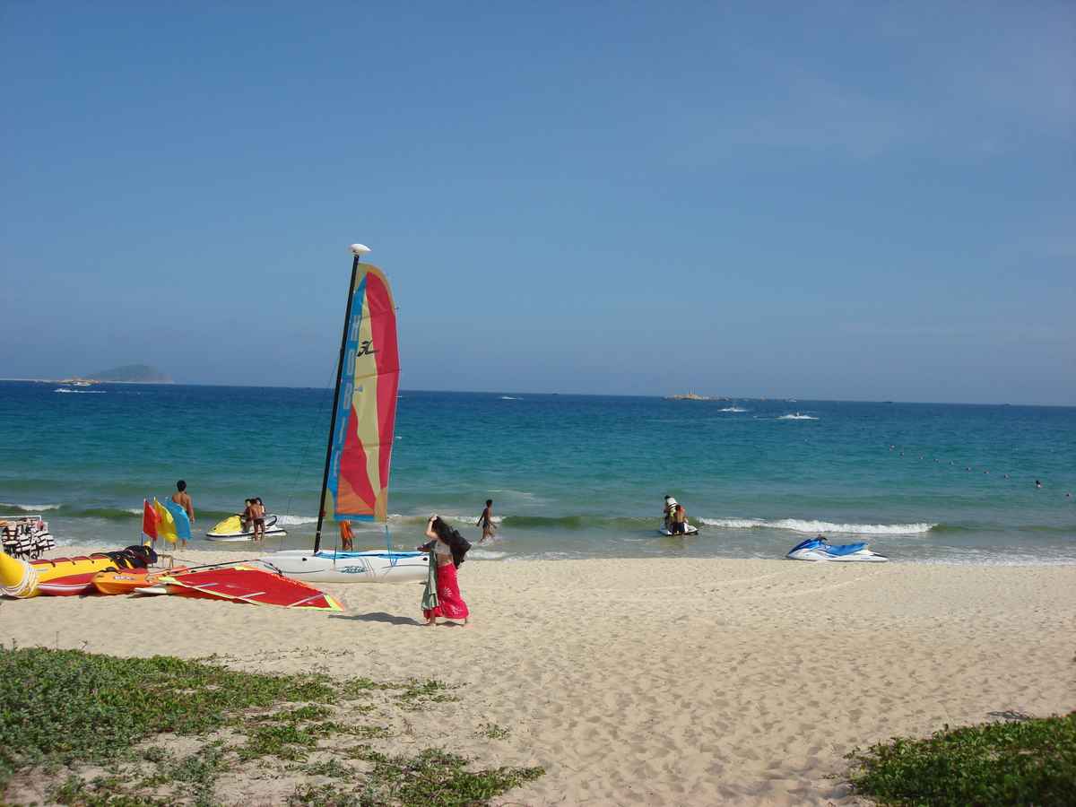 Strand in Sanya, Hainan/China