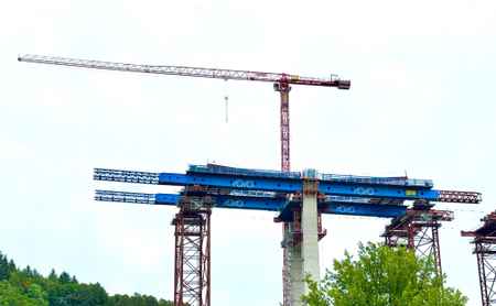Autobahn-Brückenbau über den Neckar bei Horb_2