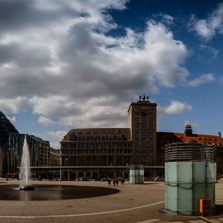 Augustusplatz Leipzig (Panorama)