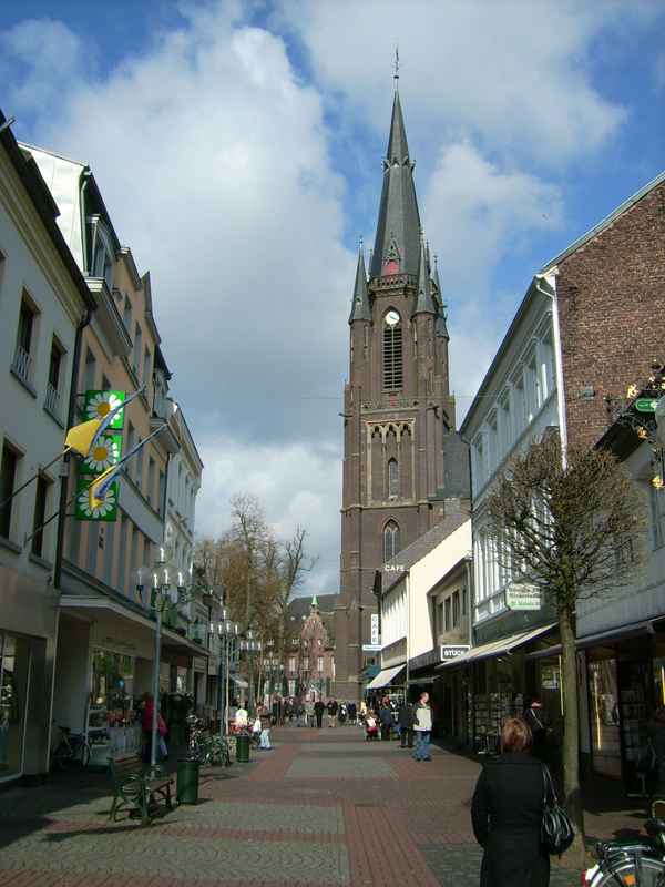 Fußgängerzone in Kevelaer