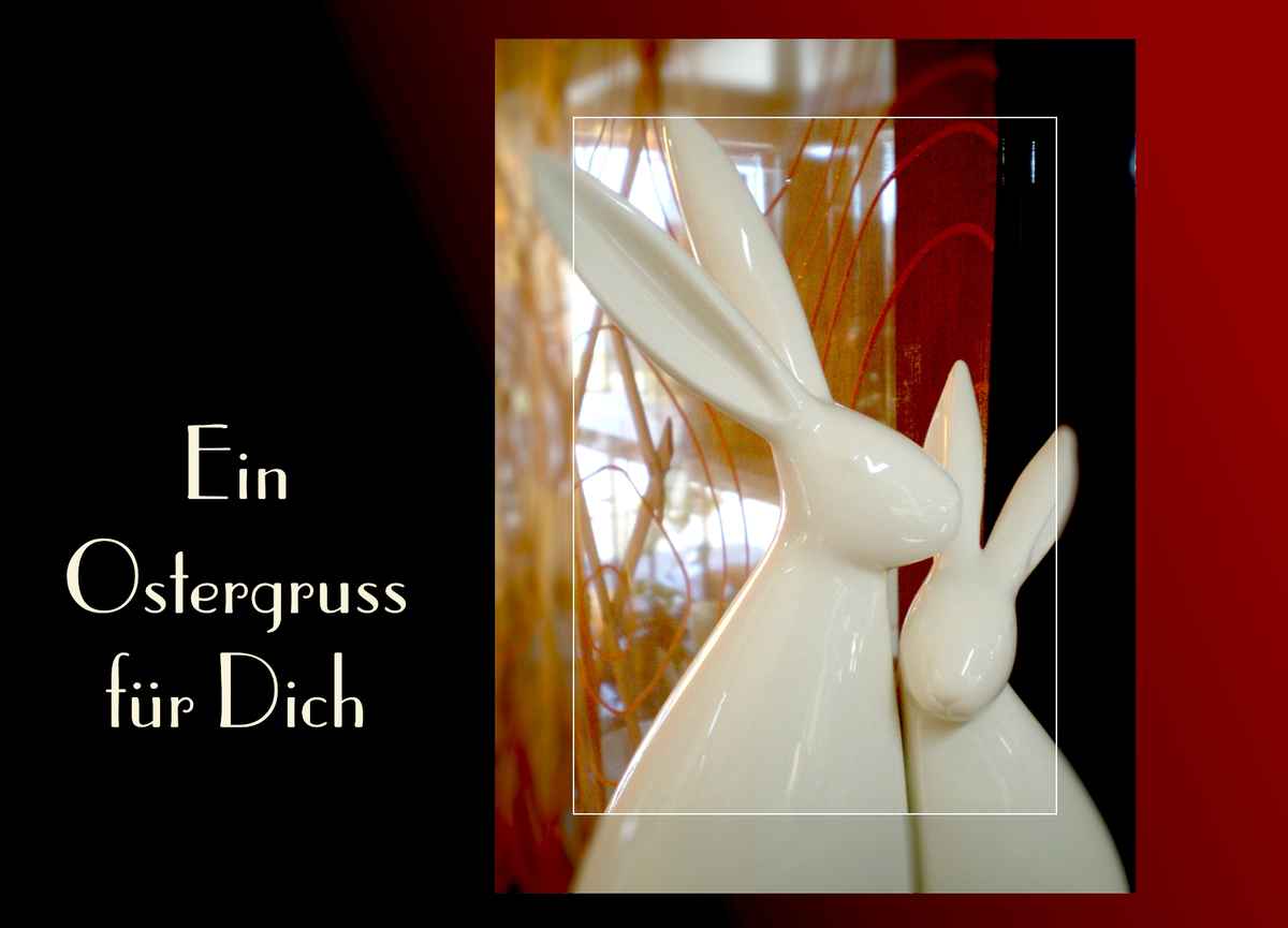 Aira's Postkarten - Ein Ostergruß für Dich