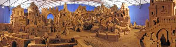 Sandkrippe - Presepe di Sabbia