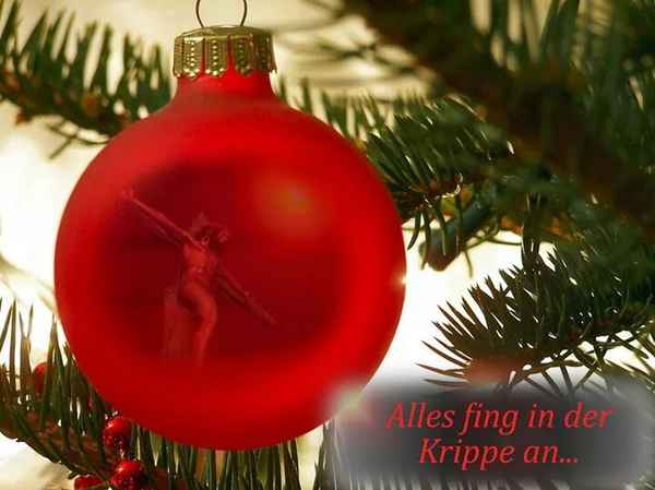 Alles fing in der Krippe an