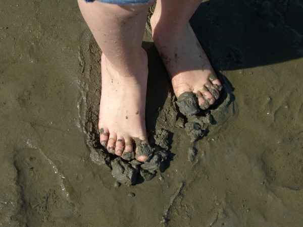 Kinderfüße im Sand....