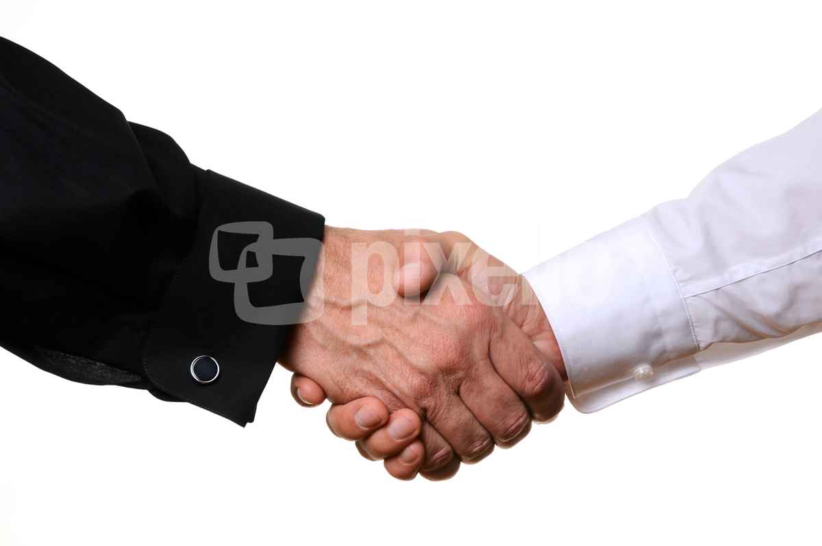 shake hands