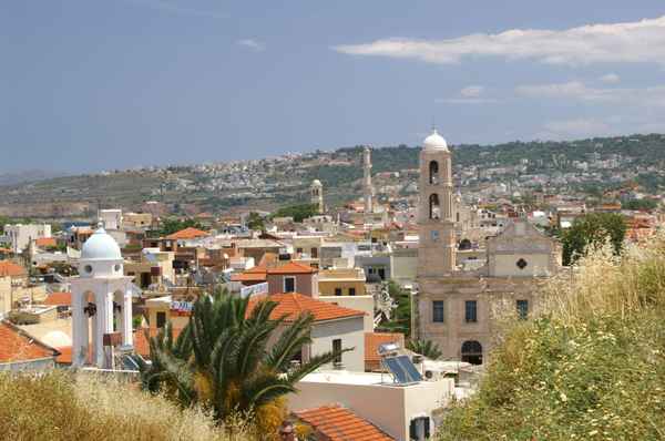 Blick über Rethimnon