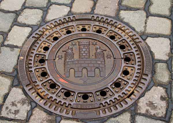 Kanaldeckel mit Geschichte