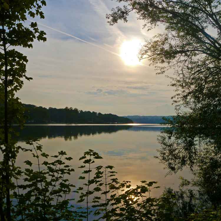 Sonnenuntergang am Baldeneysee