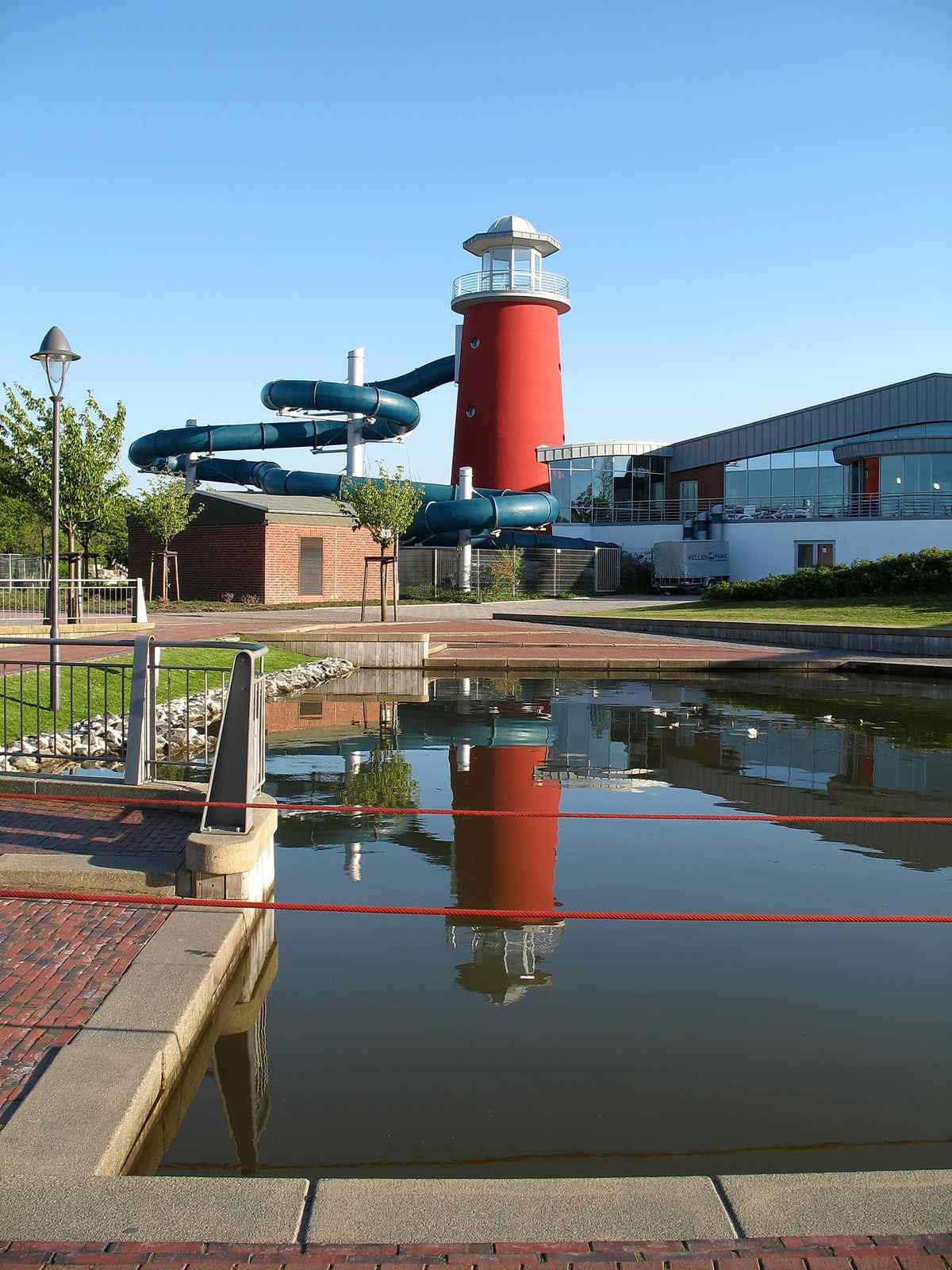Norddeich Ocean Wave Spiegelung Turm