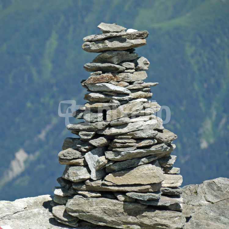 Walliser Steinpyramide