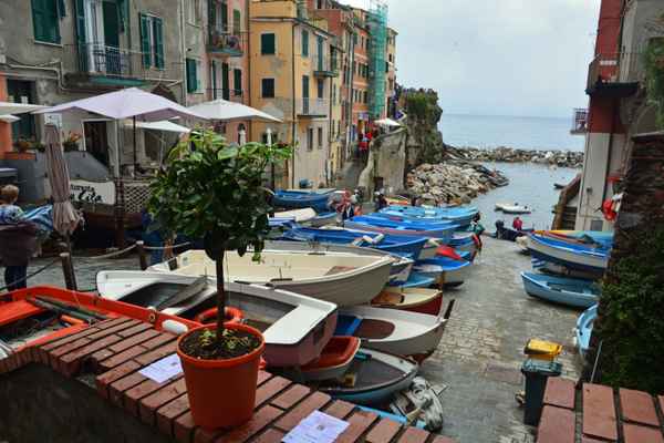 Hafen von Riomaggiore