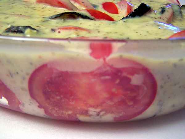 Tomaten-Zucchini-Gratin  4