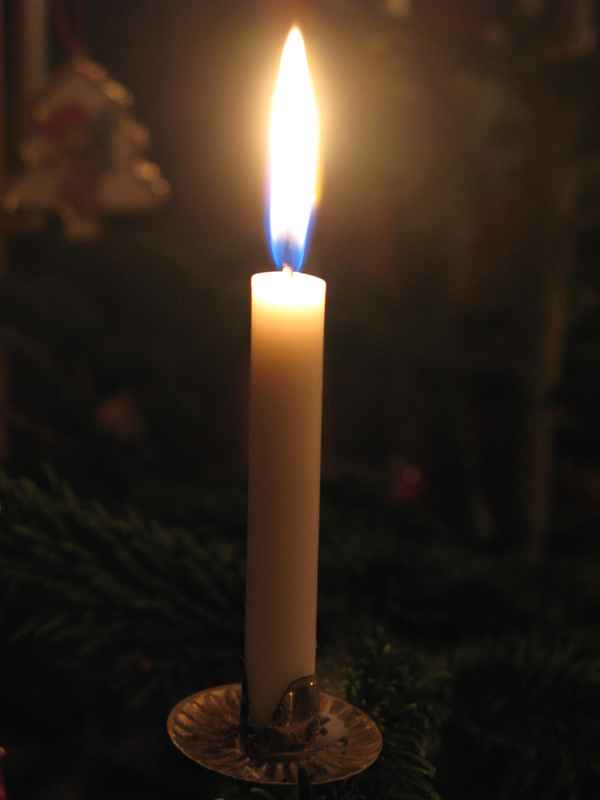Weihnachtskerze