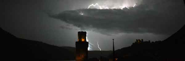 Oberwesel im Blitz