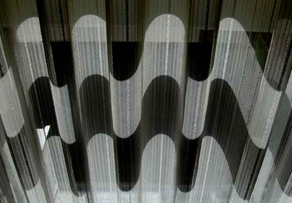 Schattenspiel mit Gardine