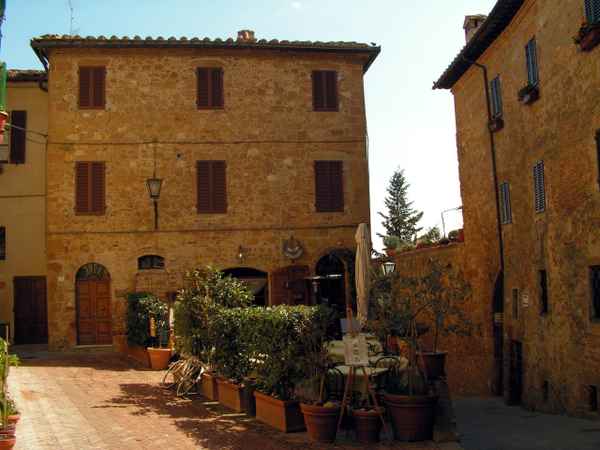Impression aus Pienza (Toscana)