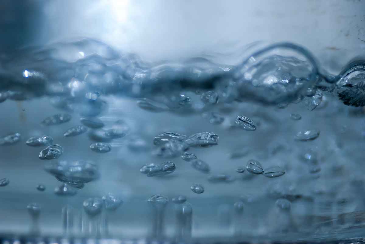 bubbles in the waterboiler