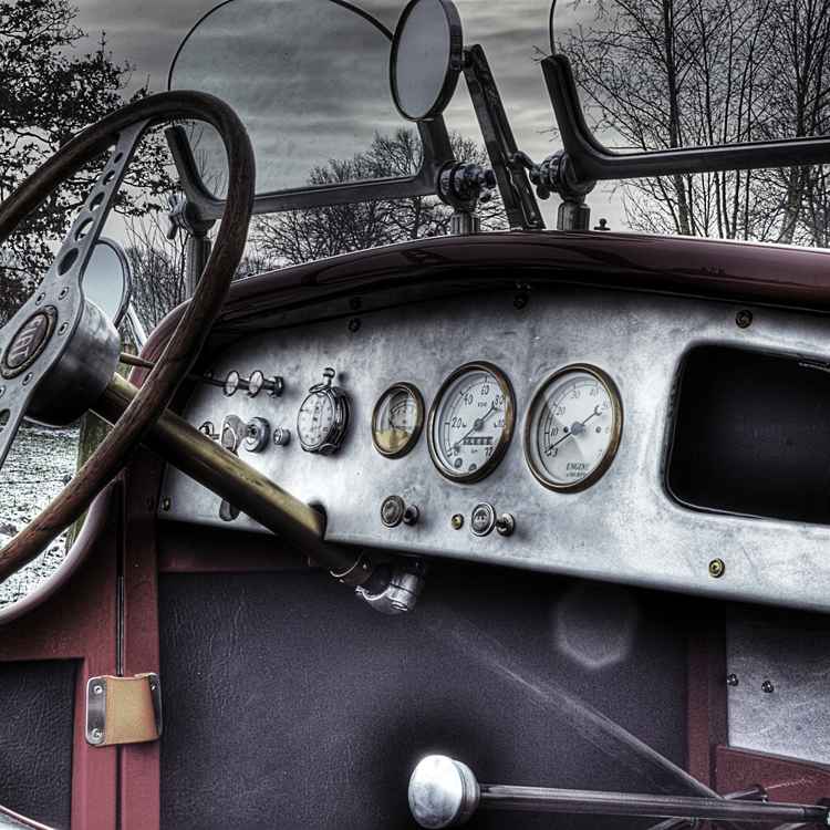 Cockpit vergangener Tage