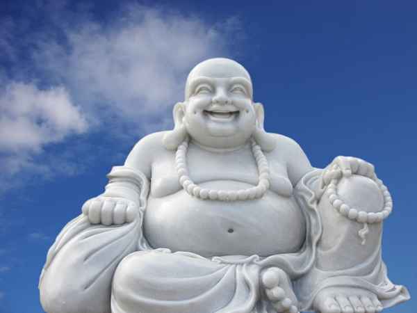 Lachender Buddha