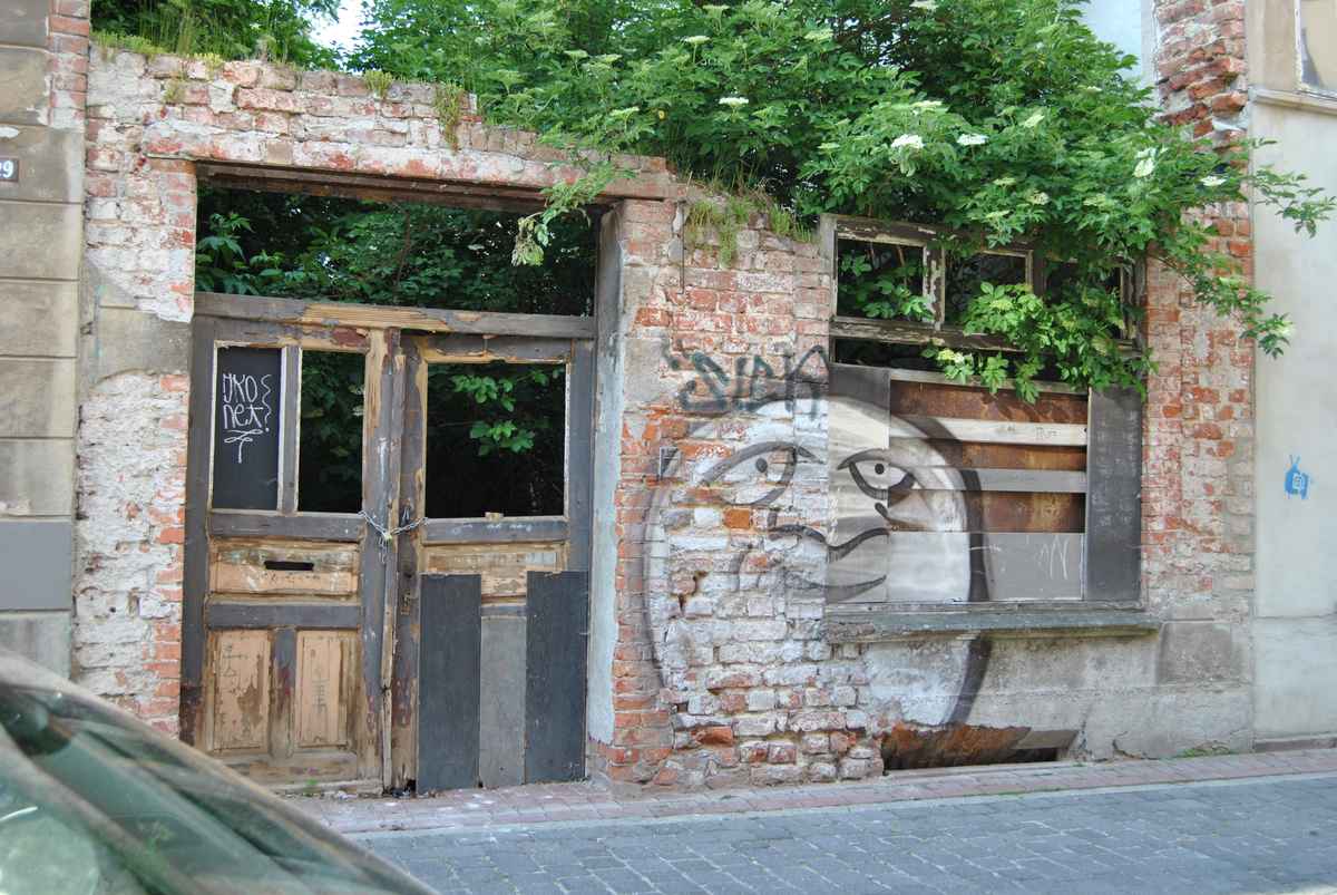 Wismar - zerfallenes Gebäude