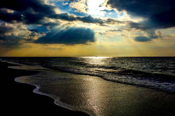 Lichtblick am Meer