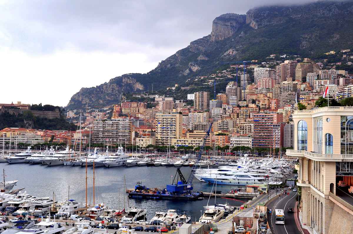 Hafen von Monaco