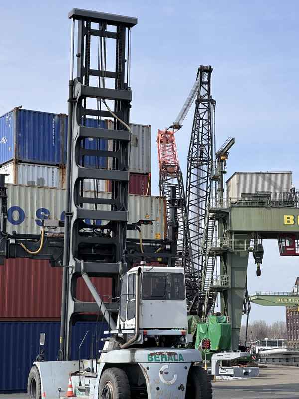 Westhafen Berlin - Containerhafen