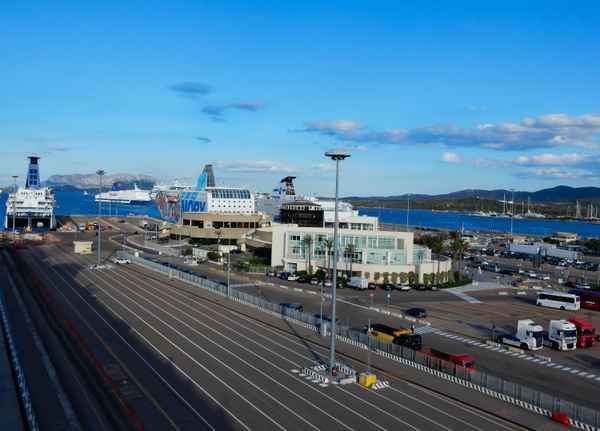 Hafen Olbia , Sardinien