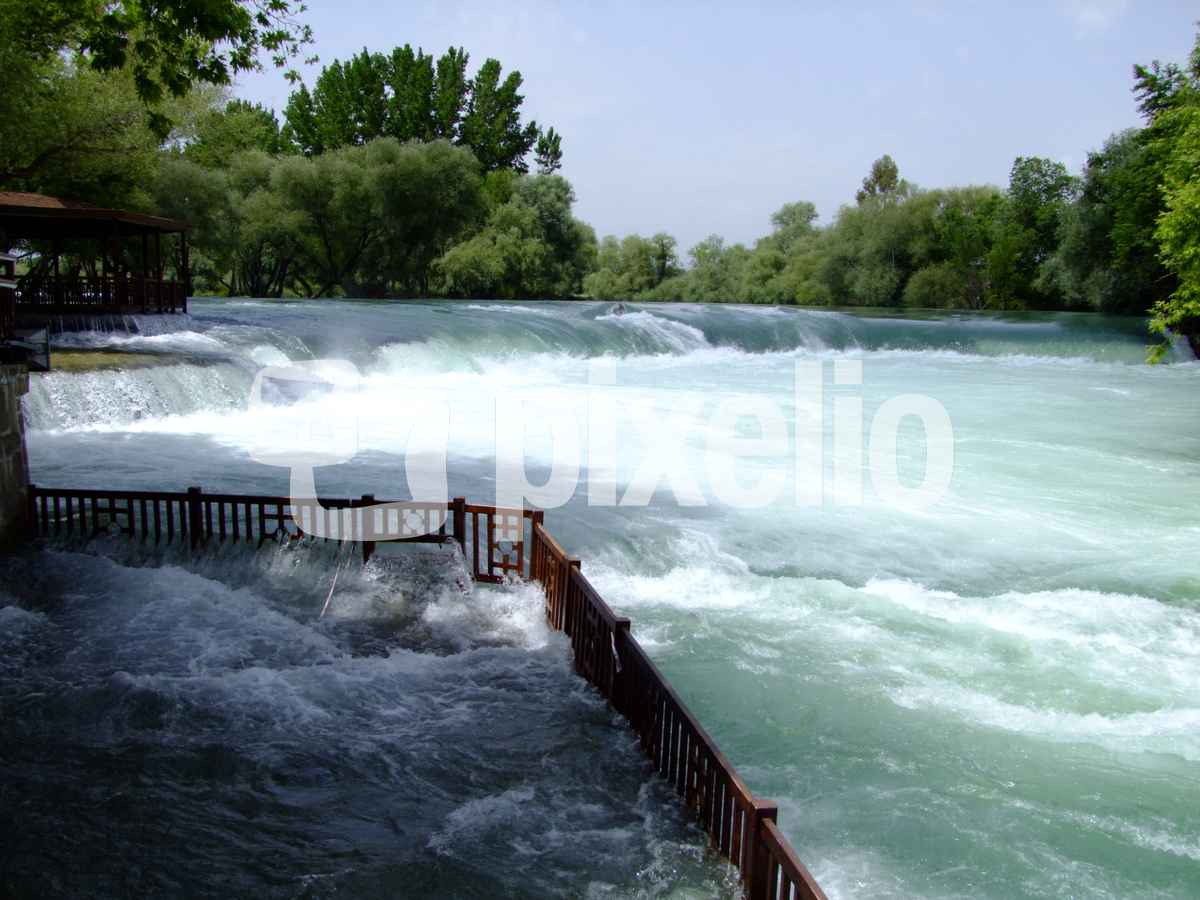 Wasserfall in  Manavgat ( Türkei)