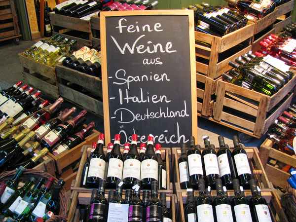 Viktualienmarkt München: Feine Weine