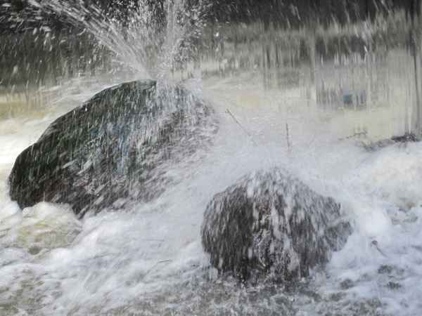Steine im Wasser