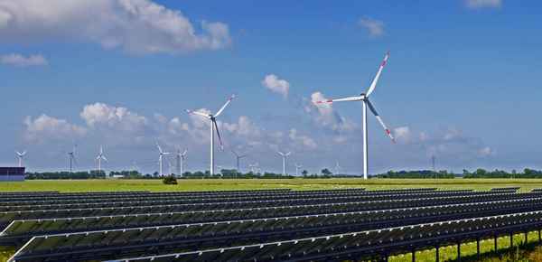 Sonne und Wind - Erneuerbare Energien