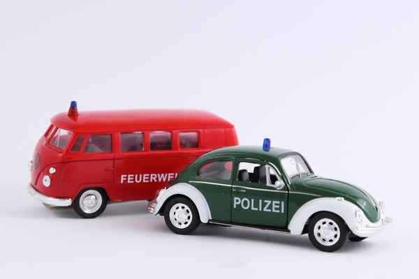 Polizei und Feuerwehr