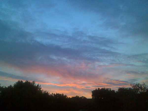 schöner Morgen - Sonnenaufgang