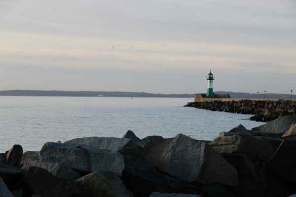 Leuchtturm Außenmole Sassnitz