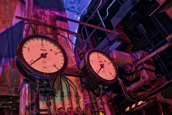 Armaturen Industrieanlage