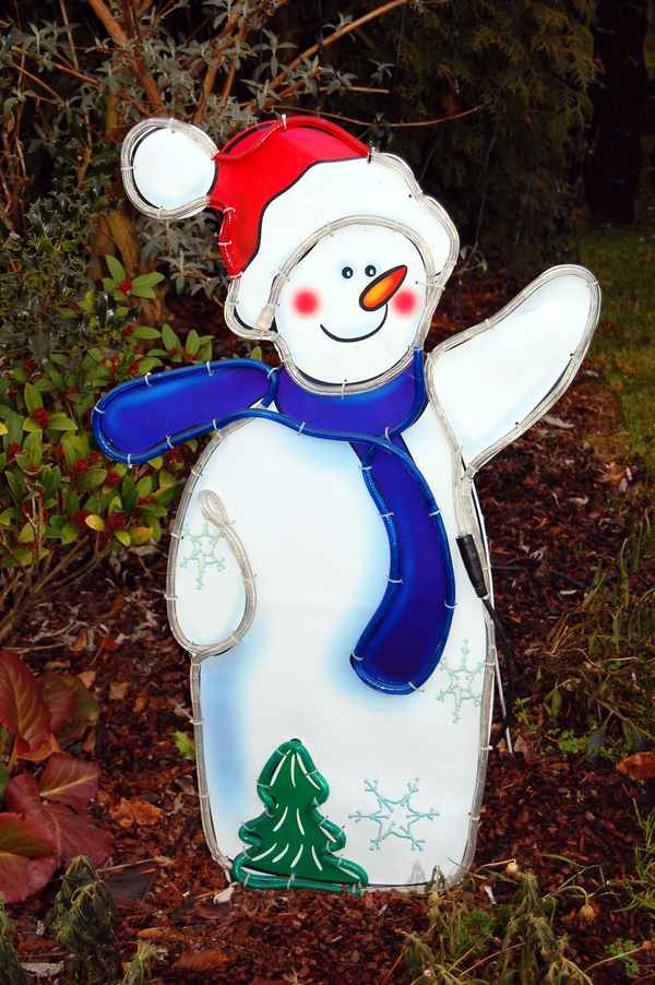 weihnachtliche Vorgartendeko #2