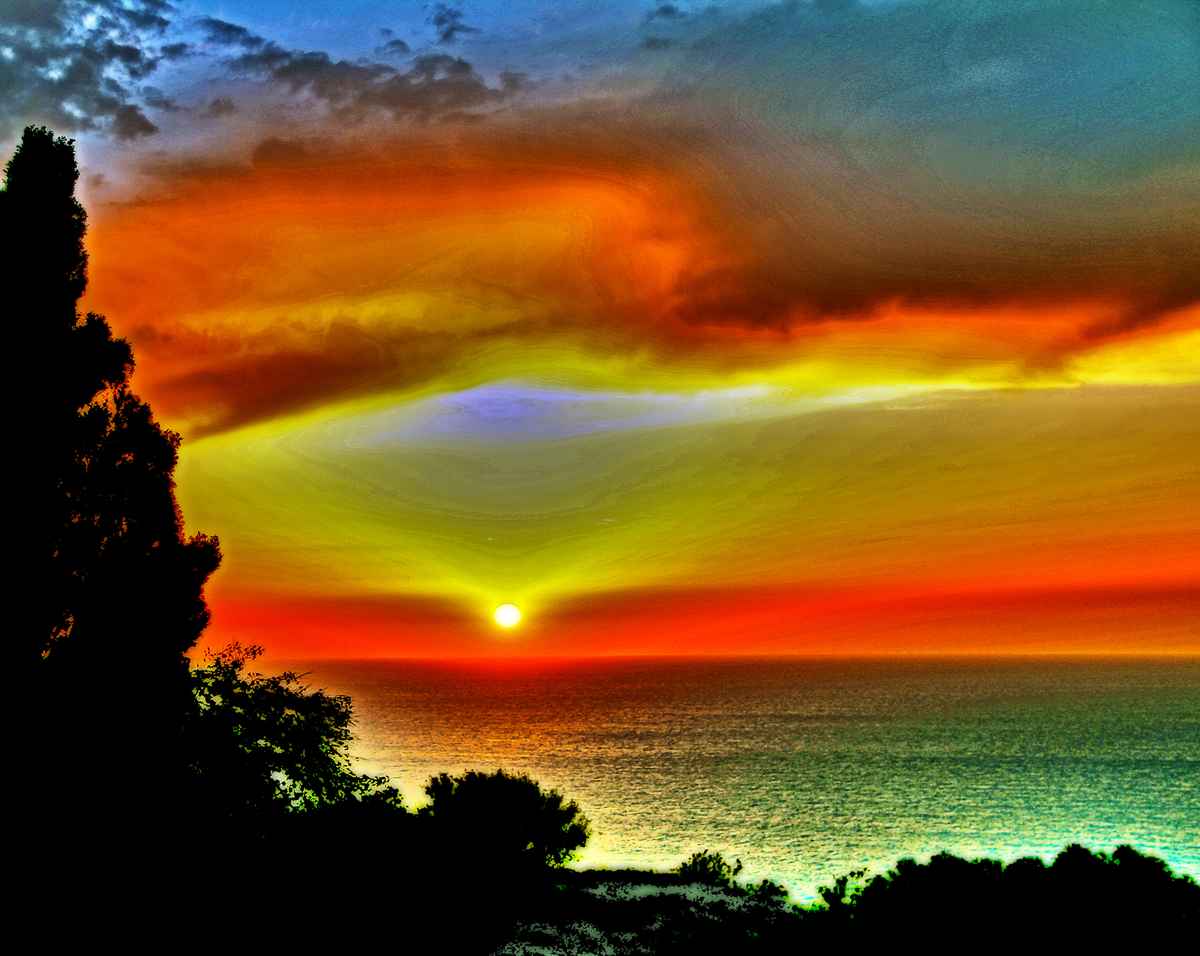 Karmelkloster – Sonnenuntergang