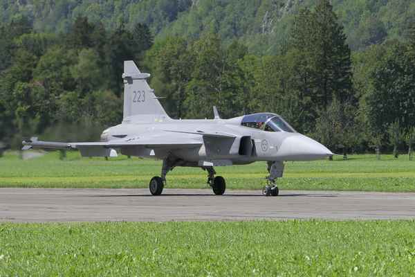 Saab Gripen beim Start