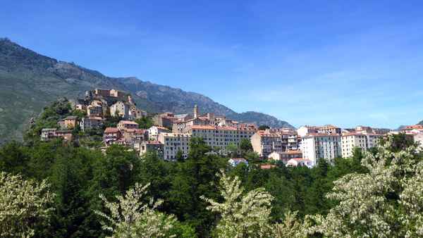 Panoramablick auf Corte