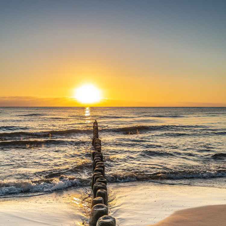 Sonnenaufgang auf Usedom