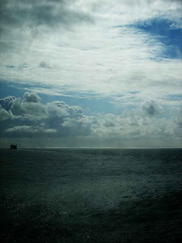düstere Nordsee