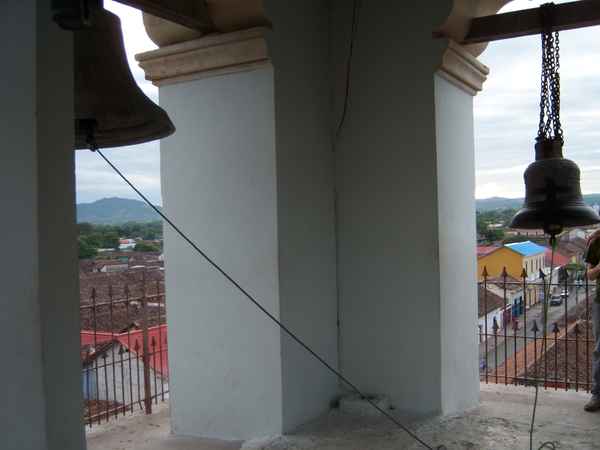 Kirchturm in Antigua