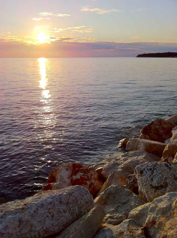 Lichtspiel über Istrien