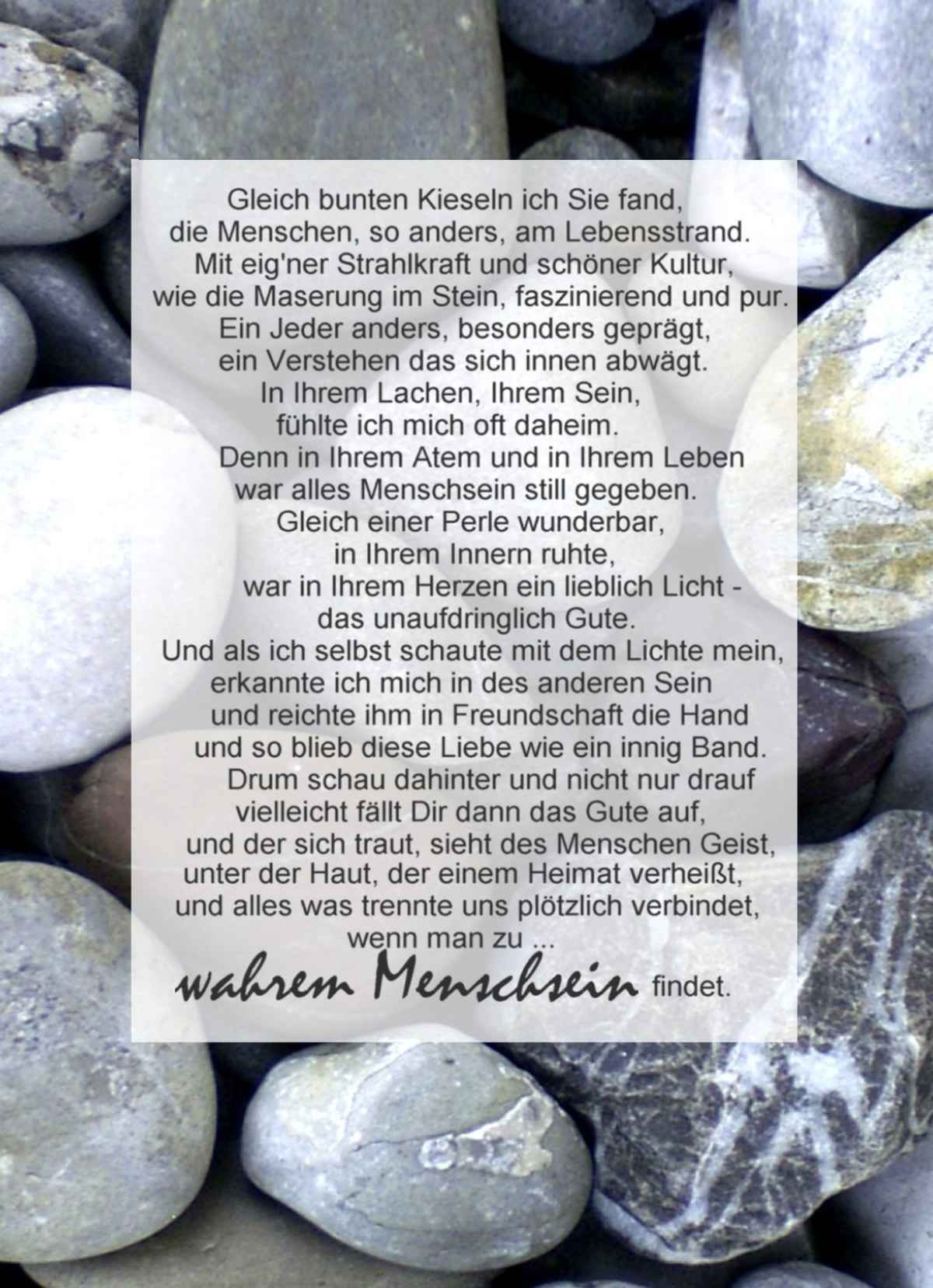 Ode an die Vielfalt