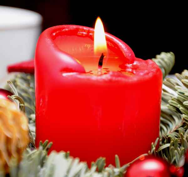 Weihnachtskerze