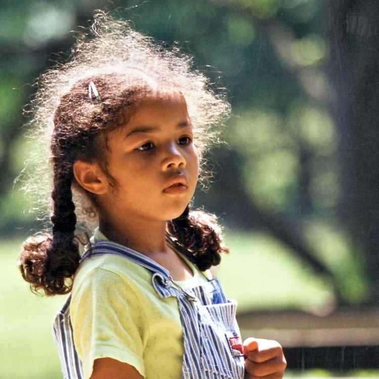 Ein glückliches Mädchen