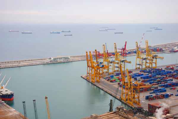 Barcelona - Blick auf den Hafen