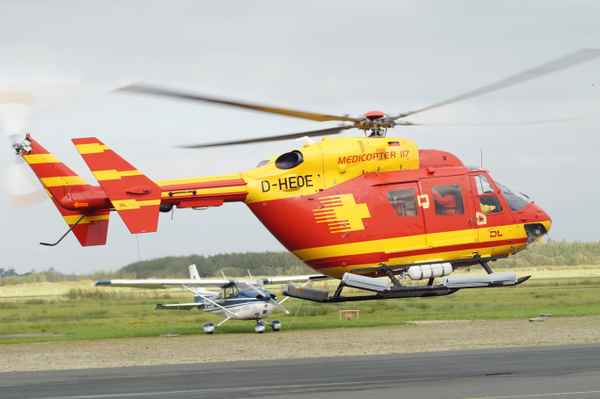 Bk - 117 startet