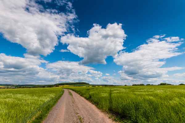 Der Himmel über Franken